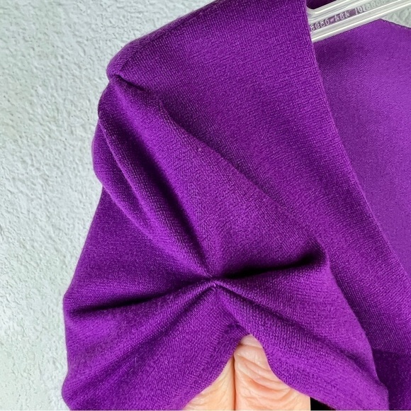 ADRIANNA PAPELL Purple Evening Dress. Beautifully tailored & lined. Party weddin - Picture 10 of 10